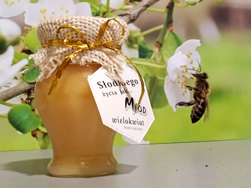 Miodowy zestaw upominkowy na wesele
